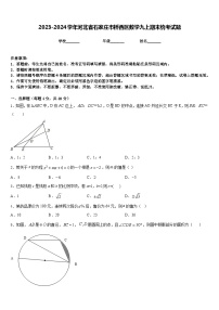 2023-2024学年河北省石家庄市桥西区数学九上期末统考试题含答案