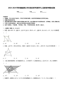 2023-2024学年海南省海口市长流实验学校数学九上期末联考模拟试题含答案