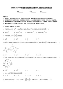 2023-2024学年湖南省常德市名校数学九上期末质量检测试题含答案