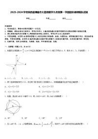 2023-2024学年陕西省渭南市大荔县数学九年级第一学期期末调研模拟试题含答案