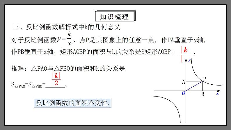 人教版数学九年级下册 第二十六章 《反比例函数》（章末小结）课件+章末测试（含答案解析）06