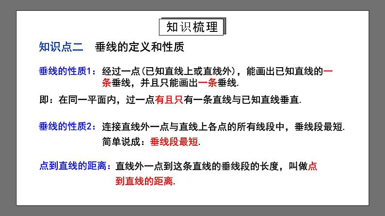 人教版数学七年级下册 第5章《相交线与平行线》复习课件+测试卷06