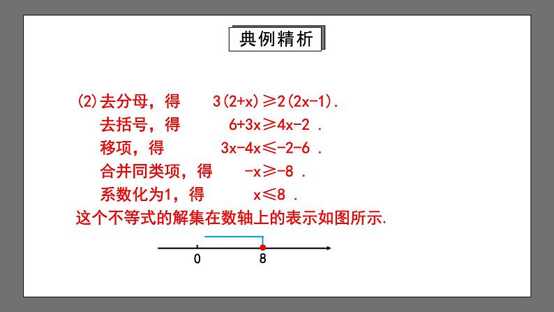 人教版数学七年级下册 9.2《一元一次不等式》共2课时 课件+重难点专项练习（含答案解析）07