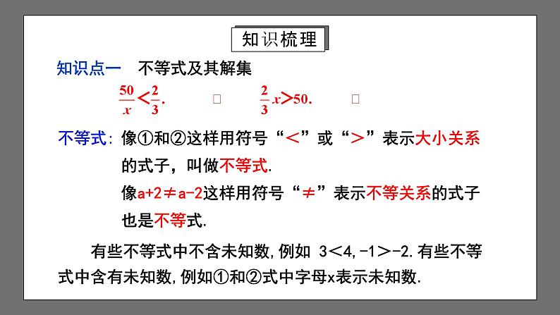 人教版数学七年级下册 第9章《不等式与不等式组》复习课件+测试卷04