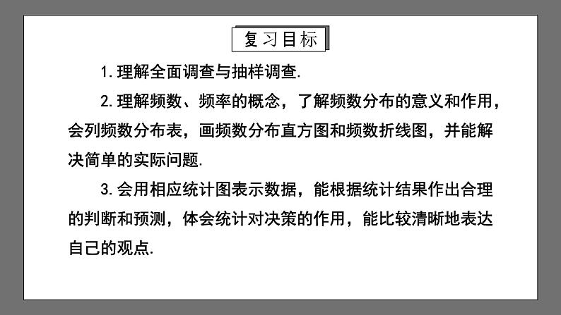 人教版数学七年级下册 第10章《数据的收集、整理与描述》复习课件+测试卷02