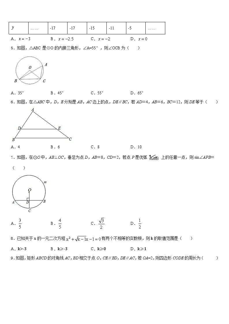 宁夏省固原市泾源县2023-2024学年数学九年级第一学期期末质量跟踪监视试题含答案第2页