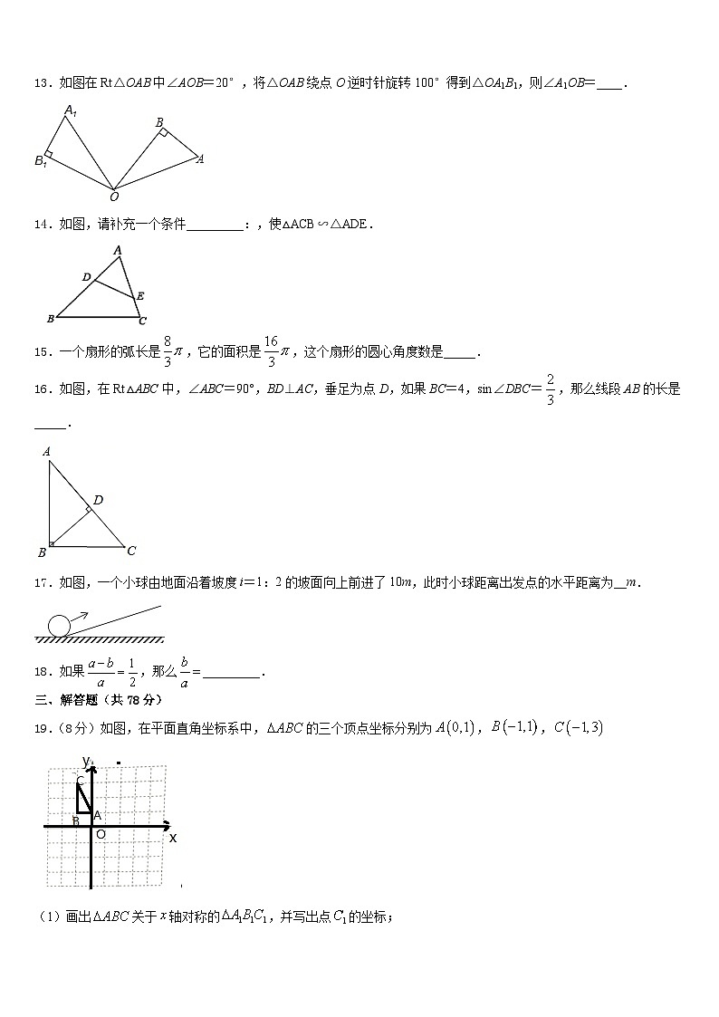 山东省青岛市青大附中2023-2024学年九上数学期末复习检测试题含答案03