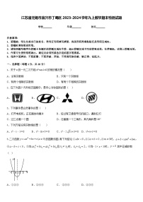 江苏省无锡市宜兴市丁蜀区2023-2024学年九上数学期末检测试题含答案