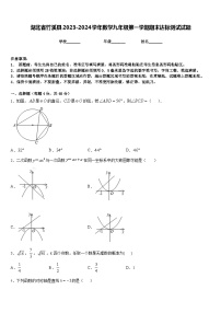 湖北省竹溪县2023-2024学年数学九年级第一学期期末达标测试试题含答案