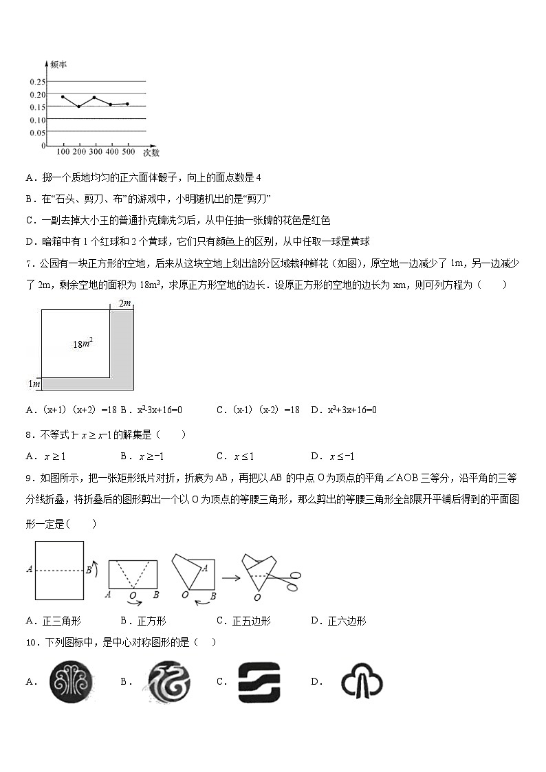 湖南长沙长郡中学2023-2024学年九年级数学第一学期期末达标检测试题含答案02