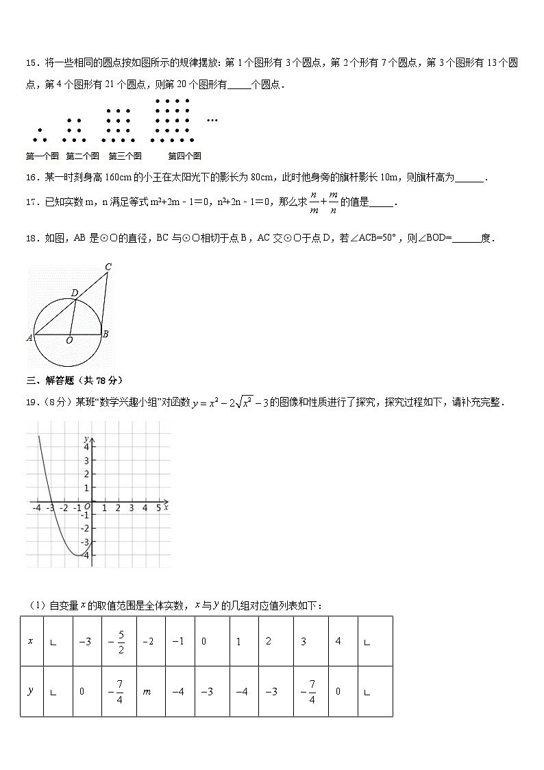 福建泉州安溪恒兴中学2023-2024学年数学九上期末联考试题含答案第3页