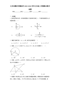 江西省赣州市赣县区2023-2024学年九年级上学期期末数学试题(含答案)