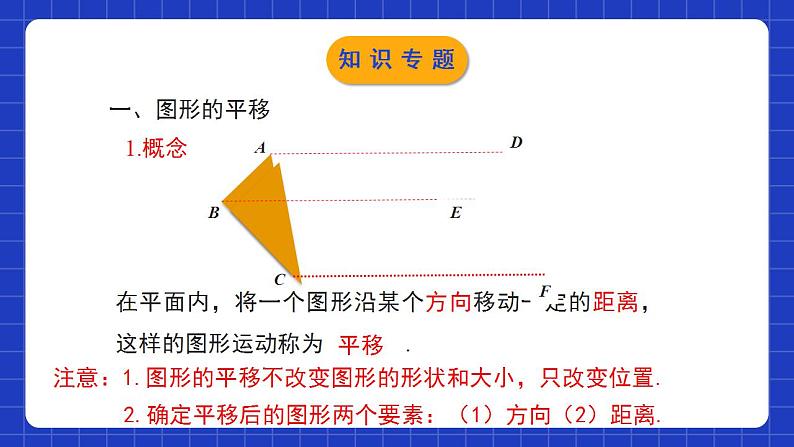 北师大版数学八年级下册 第三章《图形的平移与旋转》单元小结 课件+单元测试（含答案解析）03