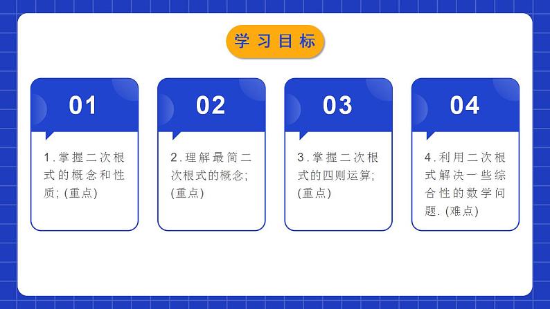 人教版数学八年级下册 第十六章《二次根式》 章节复习课件+章节教学设计+章节复习导学案+单元测试卷（含答案解析）02