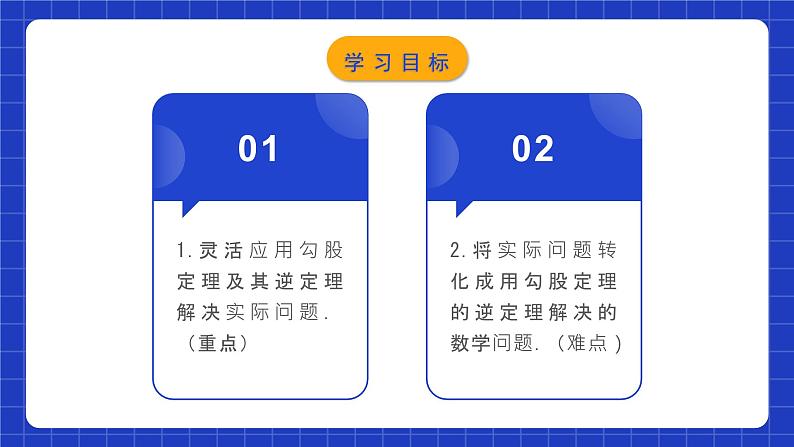 人教版数学八年级下册 17.2.2 《勾股定理的逆定理的应用》课件+教学设计+导学案+分层练习（含答案解析）02