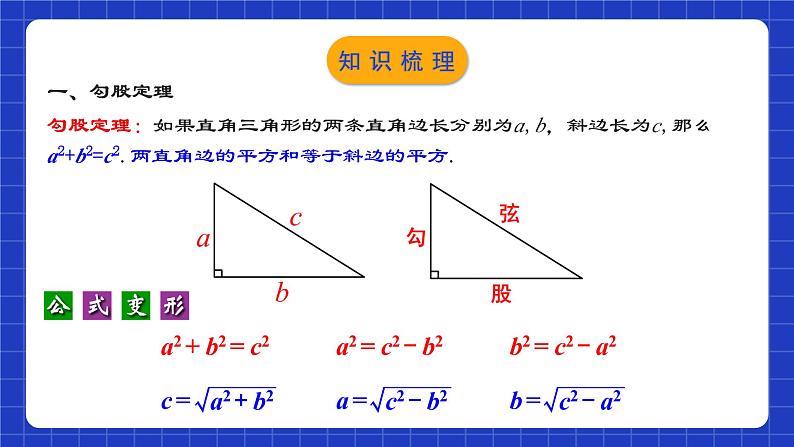 人教版数学八年级下册 第十七章《勾股定理》 章节复习课件+章节教学设计+章节复习导学案+单元测试卷（含答案解析）04