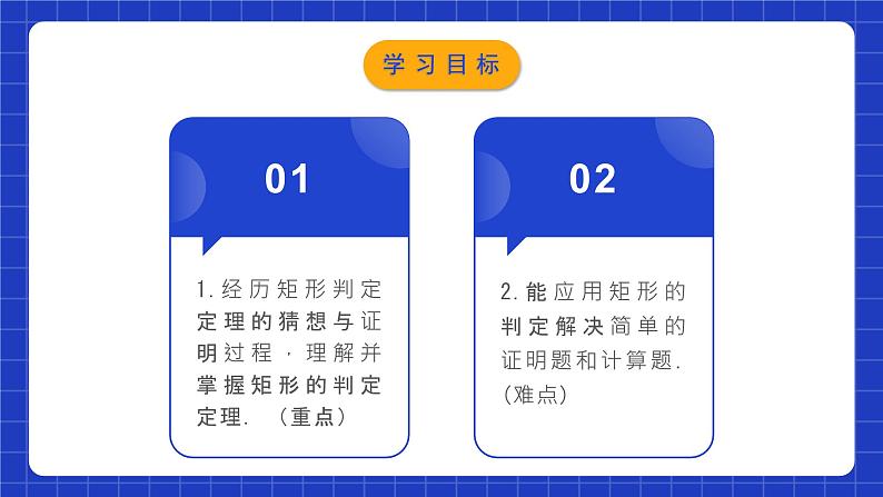 人教版数学八年级下册 18.2.2 《矩形的判定》课件+教学设计+导学案+分层练习（含答案解析）02