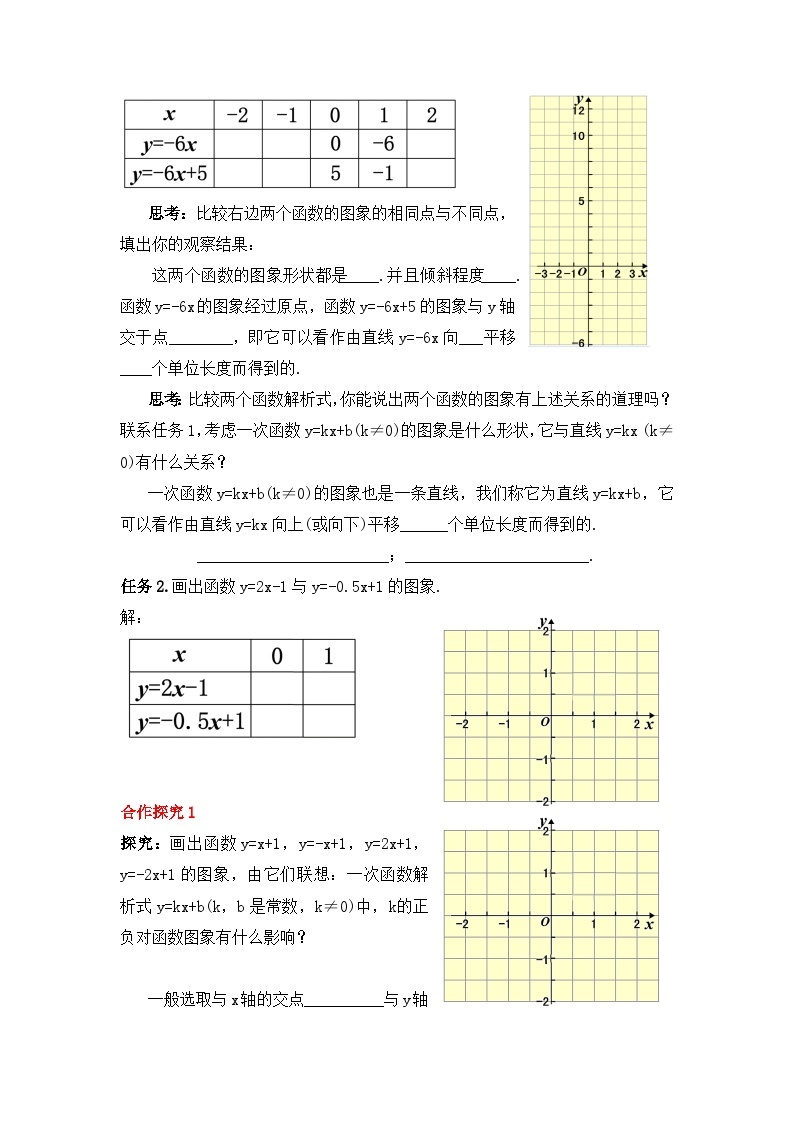 人教版数学八年级下册 19.2.4  《一次函数的图象与性质》课件+教学设计+导学案+分层练习（含答案解析）02