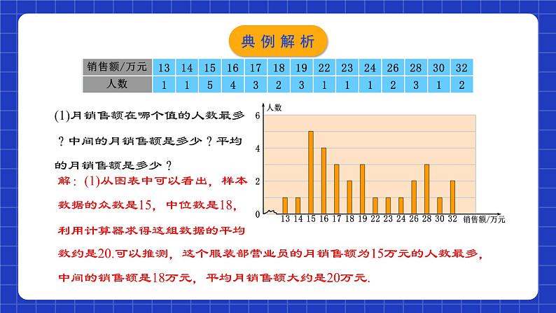 人教版数学八年级下册 20.1.4《中位数和众数（2）》课件+教学设计+导学案+分层练习（含答案解析）08