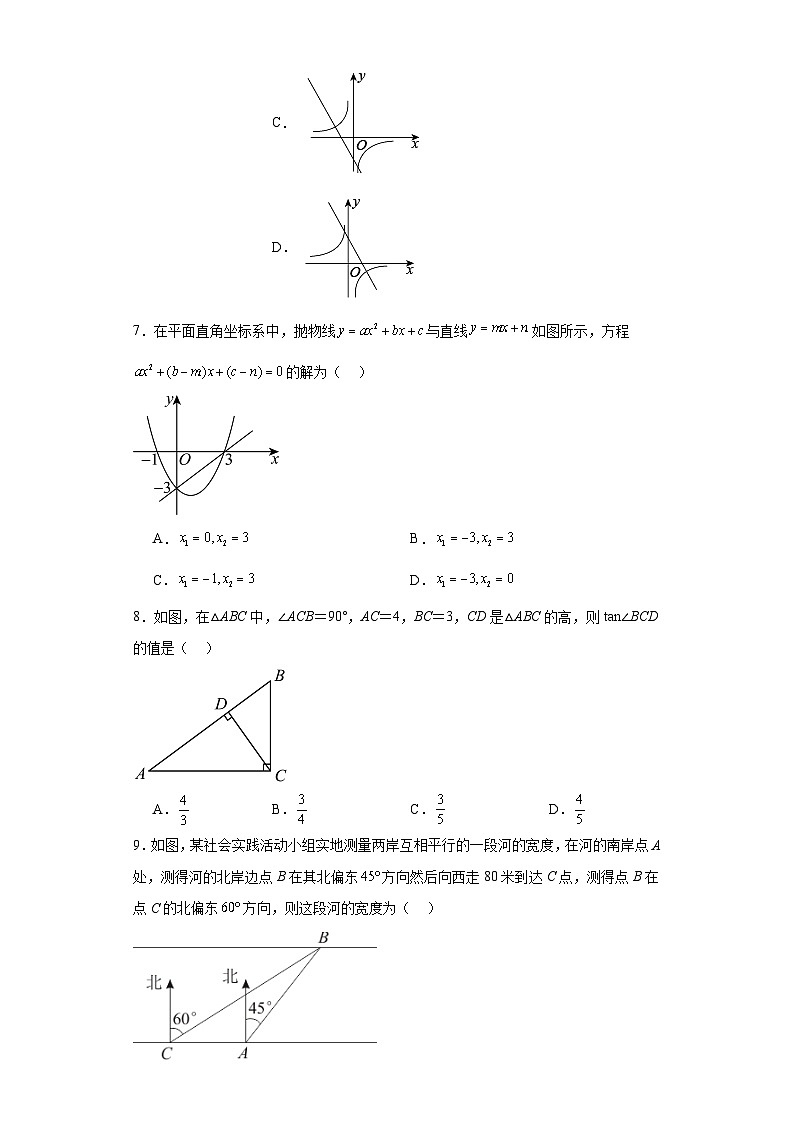 安徽省池州市青阳县2023-2024学年九年级上学期期末数学试题(含答案)02