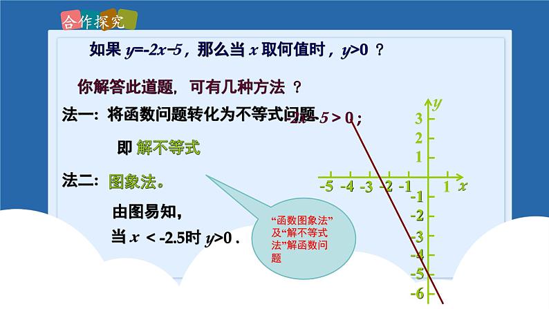 课件北师大版八年级下数学第二章一元一次不等式与一元一次不等式组2.5.1一元一次不等式与一次函数08