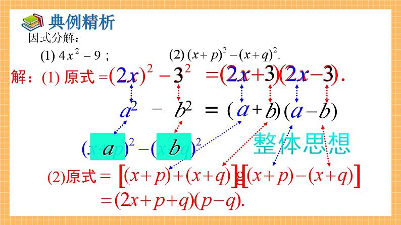 湘教版数学七年级下册3.3 公式法（第1课时） 同步课件第7页