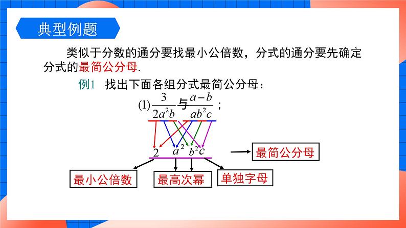 北师大版八年级数学下册课件 5.3.2 异分母分式加减06