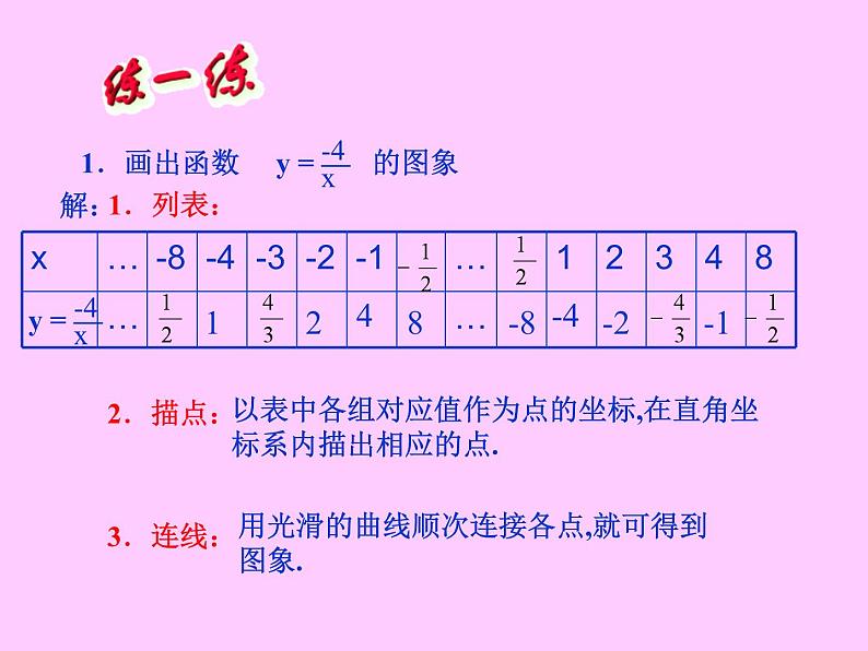 苏科版数学八年级下册11.2 反比例函数的图像与性质课件07