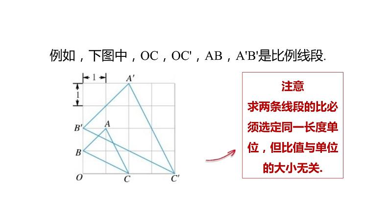 4.1 第2课时 比例线段 浙教版数学九年级上册同步课件第6页