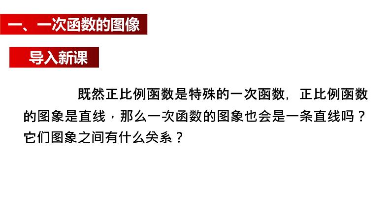 初中数学北师大版八上授课课件：4.3 一次函数的图象04