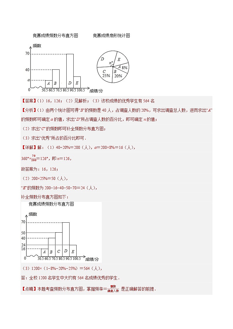 专题2.1数据的收集整理与描述大题专练（分层培优强化30题）-2023-2024学年八年级数学下学期期末复习高分攻略(苏科版)02