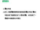 7.4 频数分布表和频数分布直方图 苏科版初中数学八年级下册导学课件