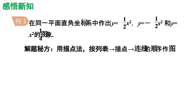 5.2.1 二次函数y=ax2(a≠0)的图象和性质 苏科版九年级数学下册导学课件07