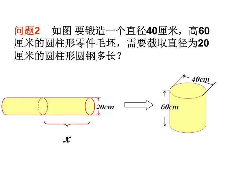 4.3 列方程解决问题(3)-图形面积，体积 苏科版七年级上册数学复习课件第4页