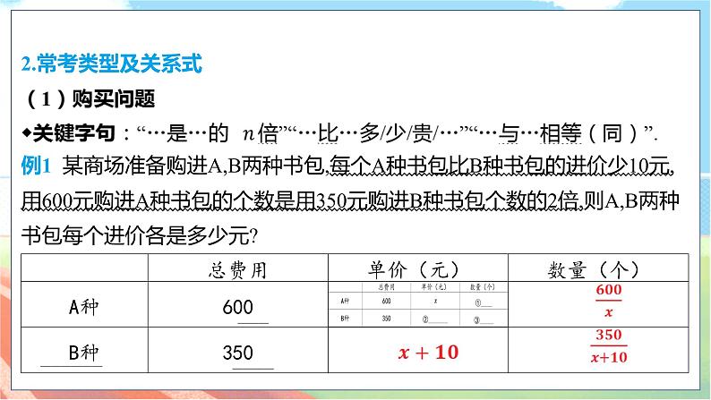 数学中考复习考点研究 第二章 方程（组）与不等式（组）   命题点6 分式方程的实际应用（10年4考） PPT课件第4页