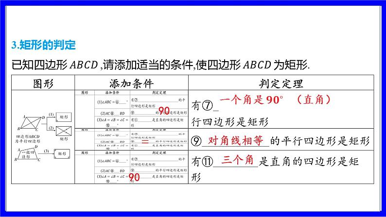 数学中考复习考点研究 第五章 四边形  命题点3 矩形的性质与判定（必考） PPT课件第5页