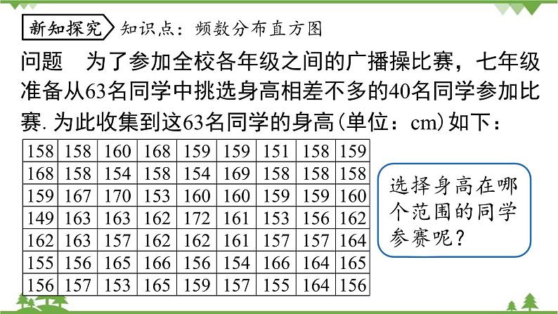 10.2直方图课时1课件2023-2024学年人教版数学七年级下册++第5页