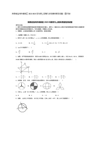 陕西省宝鸡市高新区2022-2023学年 上学期九年级期末数学试题