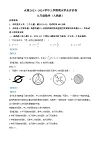 河南省商丘市2023-2024学年九年级上学期期末数学试题