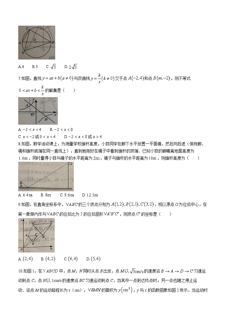 河南省周口市扶沟县2023-2024学年九年级上学期期末数学试题第2页