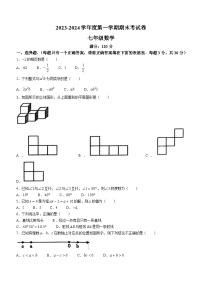 河南省周口市鹿邑县2023-2024学年七年级上学期期末数学试题