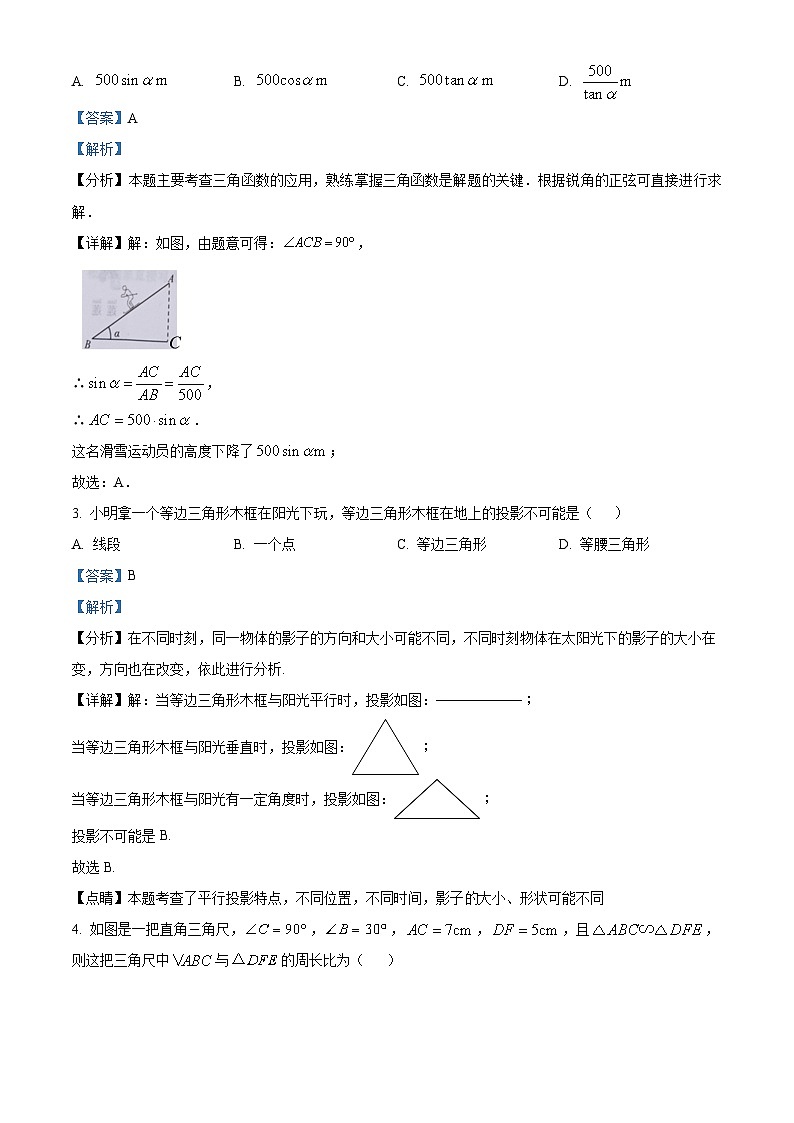 山东省青岛市胶州市2023-2024学年九年级上学期期末数学试题第2页