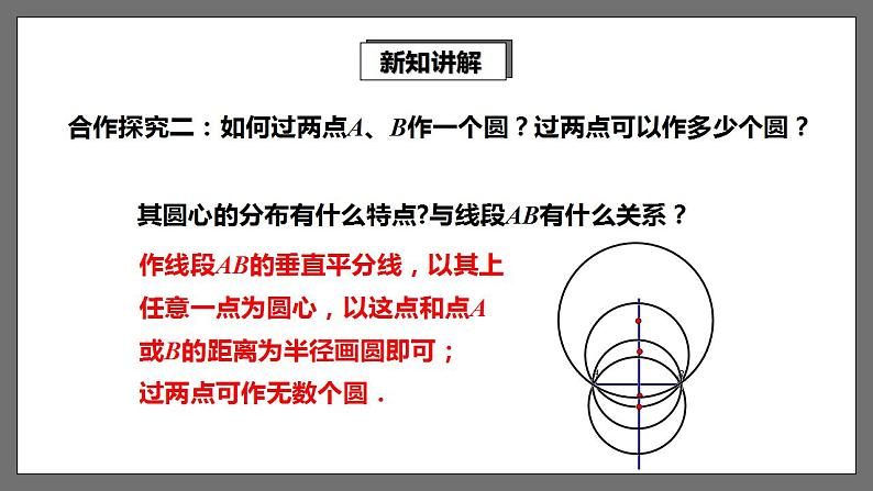 湘教版数学九年级下册 2.4《过不共线三点作圆 》课件+教案04