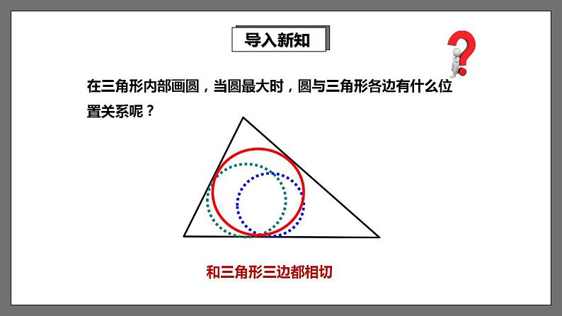 湘教版数学九年级下册 2.5.4《 三角形的内切圆 》课件+教案04