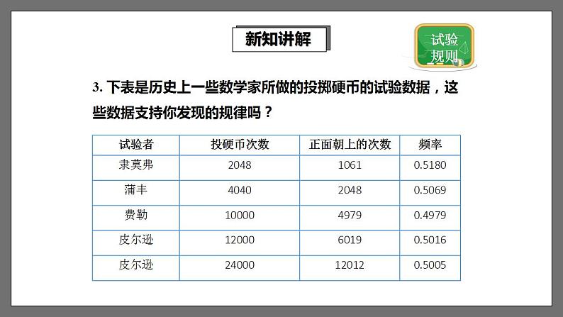 湘教版数学九年级下册 4.3《 用频率估计概率 》课件+教案08