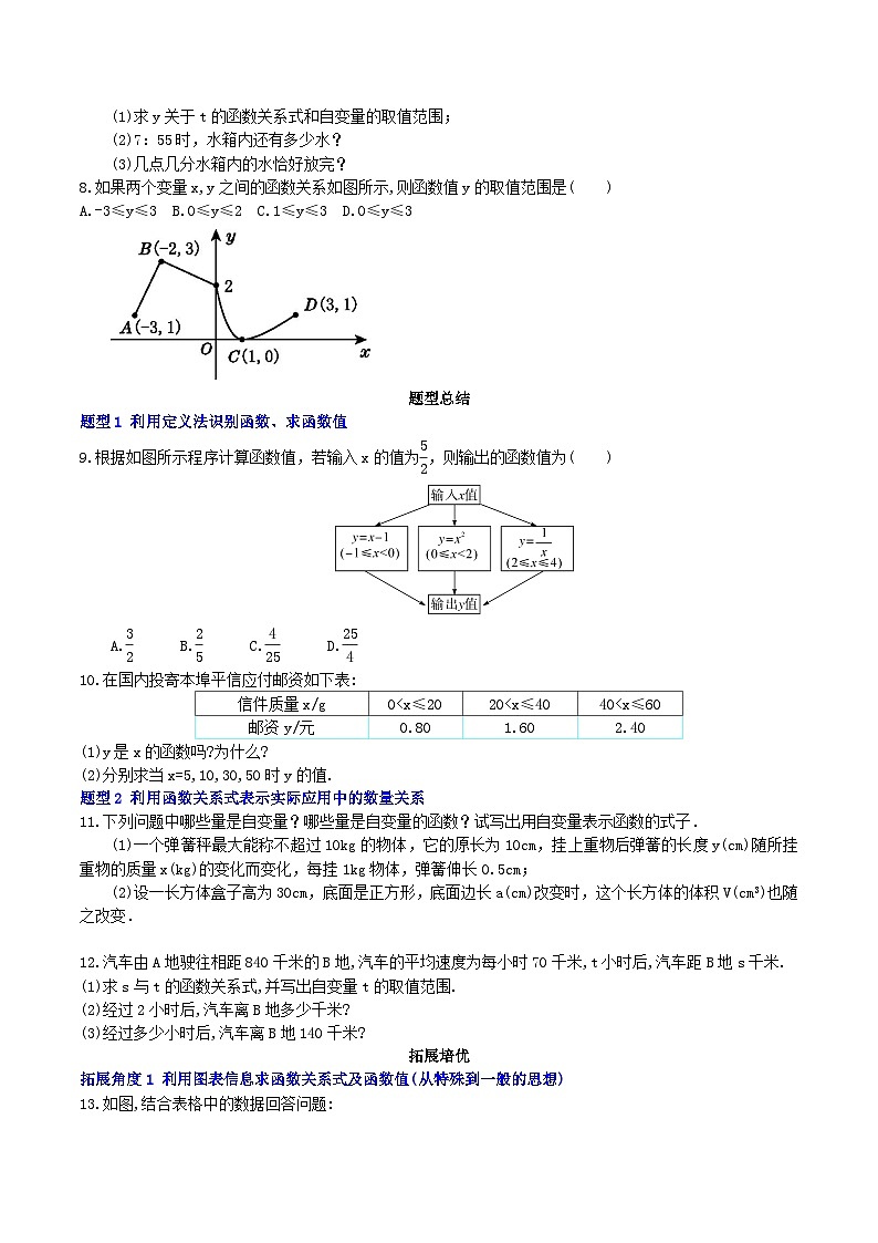 【核心素养】19.1.1 第二课时《函数》课件+教案+分层练习（含答案解析）02