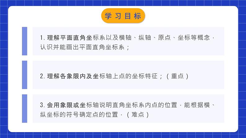 人教版数学七年级下册 7.1.2 《平面直角坐标系》课件+教学设计+导学案+分层练习（含答案解析）02