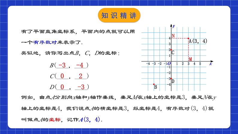 人教版数学七年级下册 7.1.2 《平面直角坐标系》课件+教学设计+导学案+分层练习（含答案解析）08