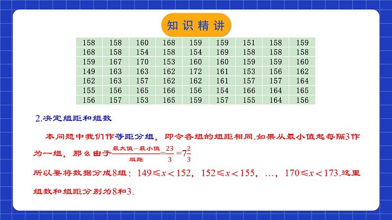 人教版数学七年级下册 10.2.1《直方图（1）》课件+教学设计+导学案+分层练习（含答案解析）08