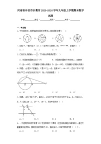 河南省许昌市长葛市2023-2024学年九年级上学期期末数学试题(含答案)